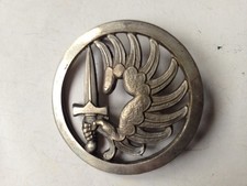 INSIGNE MILITAIRE INDOCHINE  PARACHUTISTE BERET DRAGO ROMAINVILLE TAP