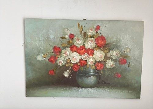 Ancien grand tableau nature - ancien,