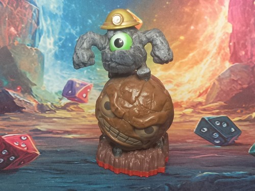 Rocky roll figurine skylanders - roll,