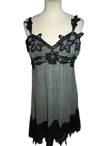 Top nuisette broderies femme - top,
