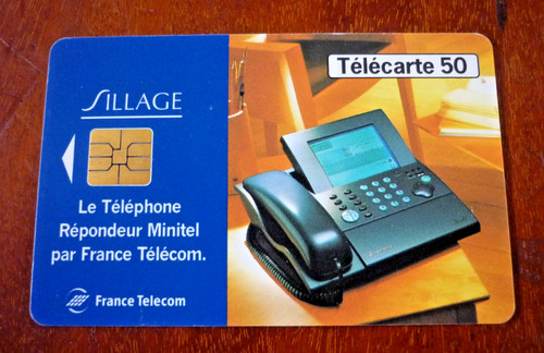 Telecarte sillage - -*,