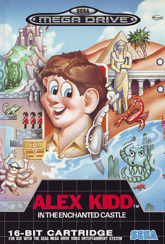 Sega mega drive alex kidd - sega,