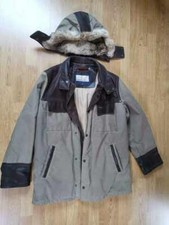 Veste Harmont & Blaine, Cuir et Tissu.