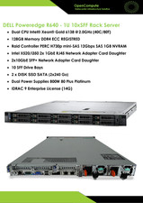 Server Dell PowerEdge R640 2xCPU Xeon Gold 6138 /RAM 32Go-512Go/2xDisks/ 10xSFF