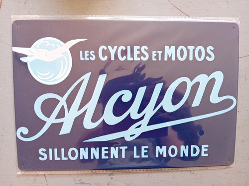Plaque métal décorative - plaque,
