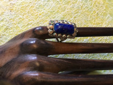 bague lapis lazuli taille 50