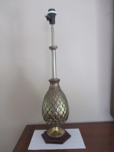 Ancien pied lampe - lampe, en