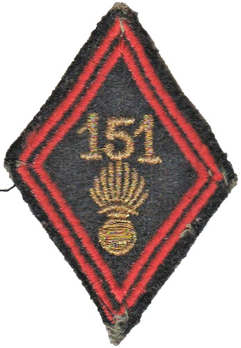 Losange bras mle 1945 - bras,