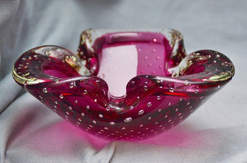 Cendrier verre murano - cendrier,