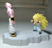 Diorama Figurine Gotenks vs Buu Dragon Ball Bandai Toys BS STA figure AB giochi