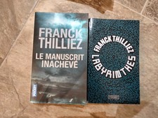 LOT de 2   Thrillers de Franck THILLIEZ en tres    bon état