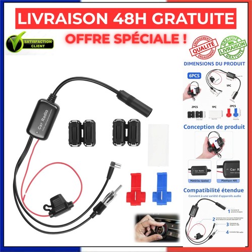 Adaptateur antenne dab - dab+, fm