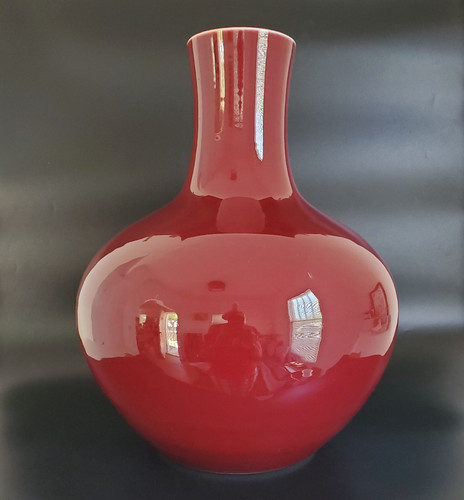 Vintage chinese red porcelain - chinese,