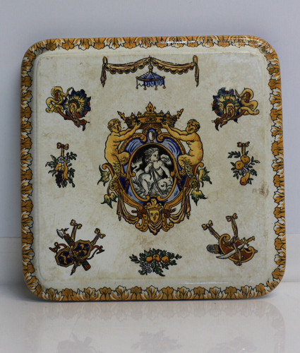 Dessous plat faïence de - de, en