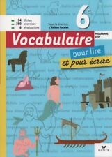 Vocabulaire 6e pour lire et