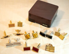 Lot paires boutons de manchette années 70 plusieurs plaqués OR - SDC24BOU001