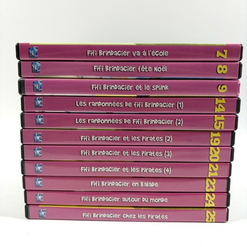 Fifi brindacier lot dvd - brindacier,