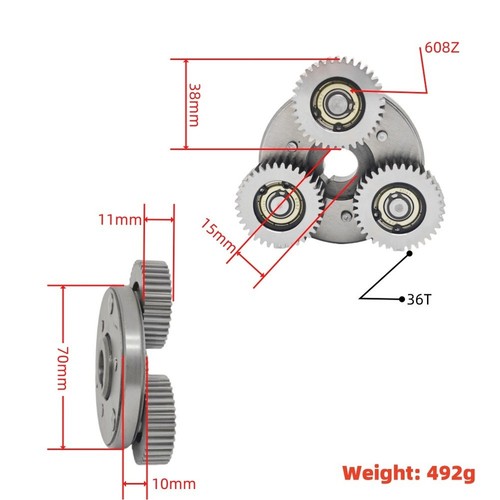 Embrayage moteur vélo