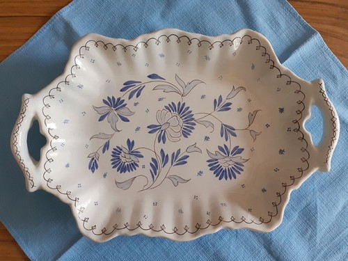 Plat biscuits faience - plat,