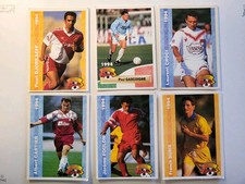 PANINI FOOTBALL 1994 lot de 6 cartes