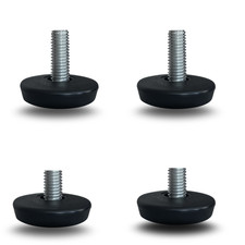 Lot de 4 Pieds Réglables Avec