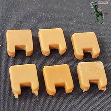 X6 Playmobil pièce d'enchère marron-fausse poutre-poste simulé-ferme-château