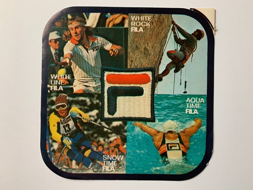 Sticker vintage fila - vintage, bjorn