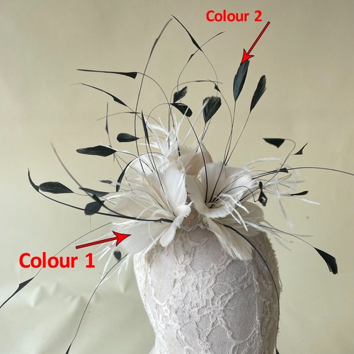 Chapeau fascinateur plume - chapeau, en