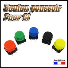 969R/10# Bouton poussoir rond