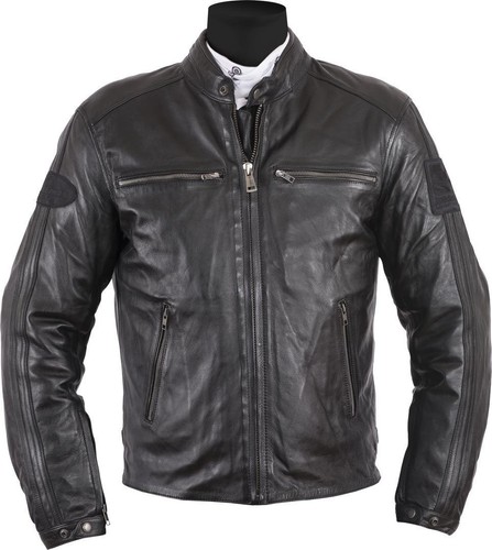 Veste cuir moto helstons - de,