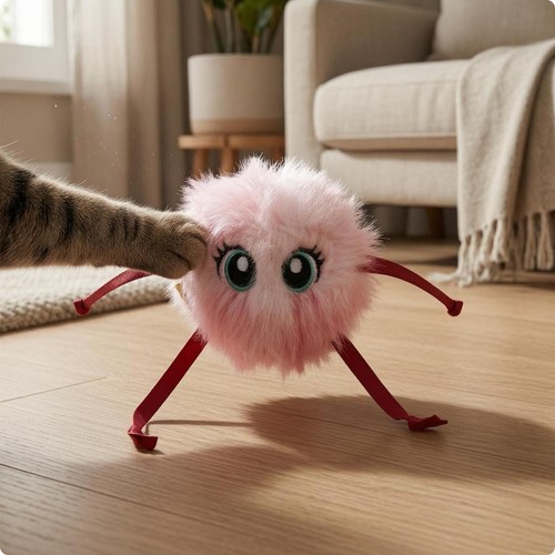 Balle peluche interactive - peluche,