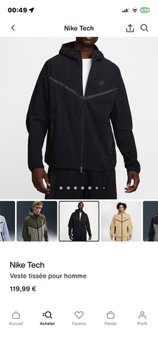 Veste nike tech - nike,