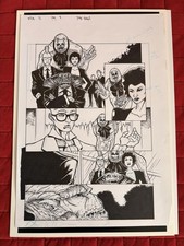 planche originale comics Par