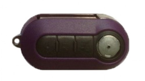 Coque clé contour violet - coque,