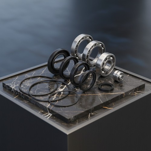 Rear differential bearings - rear,