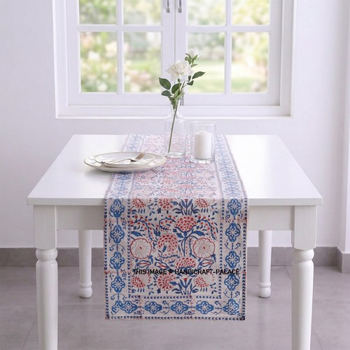 Nappe chemin table coton - chemin,