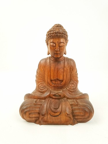 Hand carved wood - carved, seated