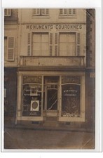 SAINT ROMAIN DE COLBOSC : carte photo de la droguerie E.Hauchecorne (papiers p