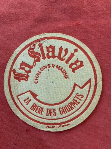 Ancien sous bock la slavia - sous-bock,