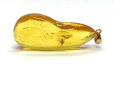 Pendentif Ambre 2 Insectes