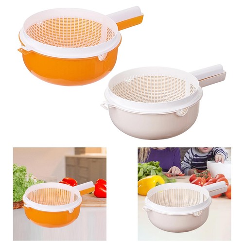 Panier égouttoir double