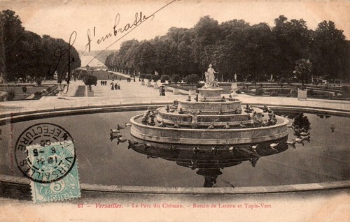 Cpa versailles le parc du - cpa,