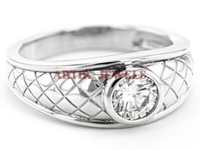 Bague En Argent Plaqué Or