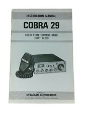 Cobra 29 CB Radio Instruction