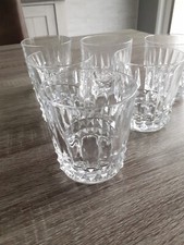6 verres a whisky en cristal