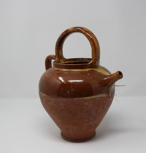 Ancienne cruche terre - , cuite