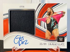 2023 Immaculate WWE Otis Auto