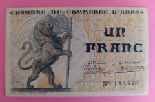 NECESSITE 1 FRANC CHAMBRE DE