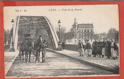 Cpa lyon pont de - 69,