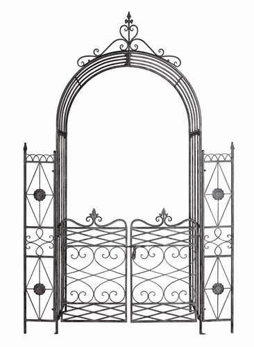 Arche rosier métal - arche,